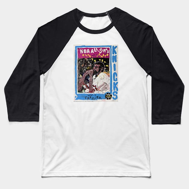 Walt Frazier Baseball T-Shirt by ElSantosWorld